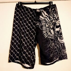 Y2k Grunge MMA Elite Boxing Shorts/Trunks Size L